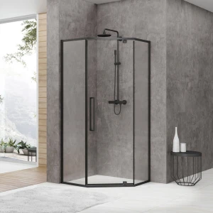 Душевой уголок Black & White Stellar Wind S875-900 90х90